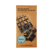 Ren Lys Chokolade med Peanut - 90g
